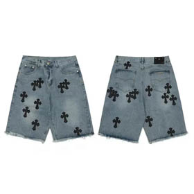 Chrome Hearts Jeans Short-0361  