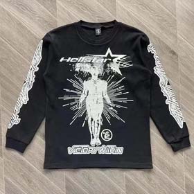 Hell Star Big logo long sleeves for men and women(12 styles)-2210