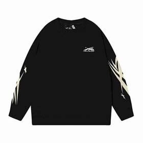Hell Star Hell Star Kylin Arm Print Terry Casual Sweatshirt(40 styles)-2212