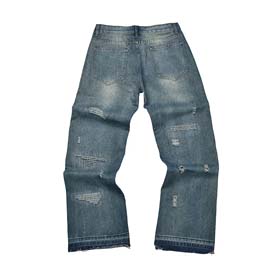 Gallery Dept Vintage washed distressed loose straight jeans (6 styles)-2455
